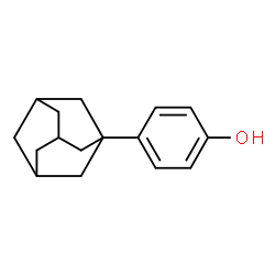 ChemSpider 2D Image | 4-Adamantan-1-ylphenol | C16H20O