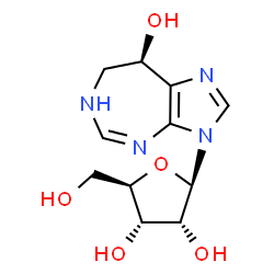 ChemSpider 2D Image | coformycin | C11H16N4O5