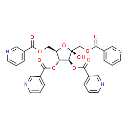 ChemSpider 2D Image | Nicofuranose | C30H24N4O10