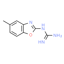 ChemSpider 2D Image | 1-(5-Methylbenzo[d]oxazol-2-yl)guanidine | C9H10N4O