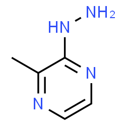 ChemSpider 2D Image | 2-Hydrazino-3-methylpyrazine | C5H8N4