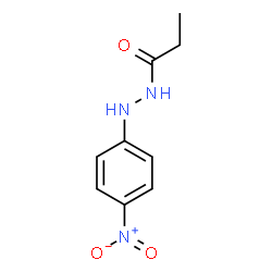 ChemSpider 2D Image | N'-(4-Nitrophenyl)propanehydrazide | C9H11N3O3