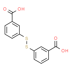 ChemSpider 2D Image | 3,3'-Disulfanediyldibenzoic acid | C14H10O4S2