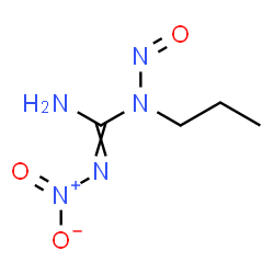 ChemSpider 2D Image | N'-Nitro-N-nitroso-N-propylguanidine | C4H9N5O3