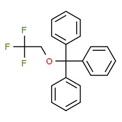 ChemSpider 2D Image | 1,1',1''-[(2,2,2-Trifluoroethoxy)methanetriyl]tribenzene | C21H17F3O