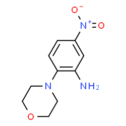 ChemSpider 2D Image | 2-(4-Morpholinyl)-5-nitroaniline | C10H13N3O3