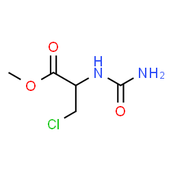 ChemSpider 2D Image | Methyl N-carbamoyl-3-chloroalaninate | C5H9ClN2O3