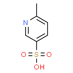 ChemSpider 2D Image | 6-Methyl-3-pyridinesulfonic acid | C6H7NO3S