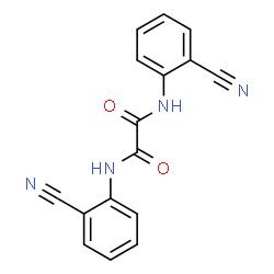 ChemSpider 2D Image | N,N'-Bis(2-cyanophenyl)ethanediamide | C16H10N4O2