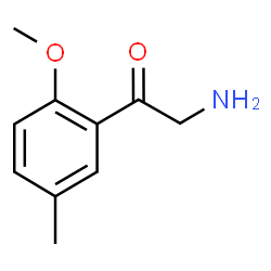 ChemSpider 2D Image | 2-Amino-1-(2-methoxy-5-methylphenyl)ethanone | C10H13NO2