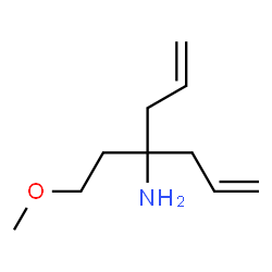 ChemSpider 2D Image | 4-(2-Methoxyethyl)-1,6-heptadien-4-amine | C10H19NO