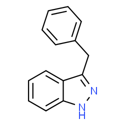 ChemSpider 2D Image | 3-Benzyl-1H-indazole | C14H12N2