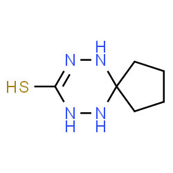 ChemSpider 2D Image | 6,7,9,10-Tetraazaspiro[4.5]decane-8-thione | C6H12N4S