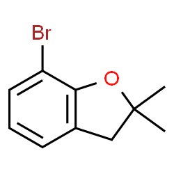 ChemSpider 2D Image | 7-bromo-2,2-dimethyl-2,3-dihydrobenzofuran | C10H11BrO