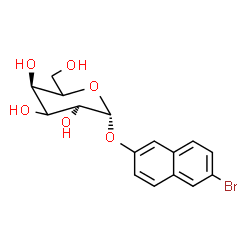 ChemSpider 2D Image | 6-Bromo-2-naphthyl beta-L-erythro-hexopyranoside | C16H17BrO6