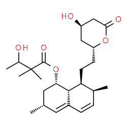ChemSpider 2D Image | 3'-Hydroxy Simvastatin | C25H38O6