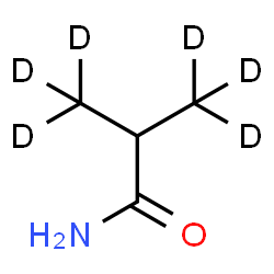 ChemSpider 2D Image | 2-(~2~H_3_)Methyl(3,3,3-~2~H_3_)propanamide | C4H3D6NO