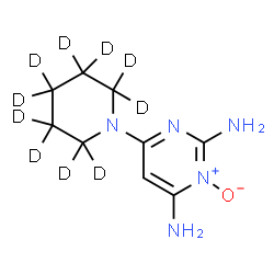 ChemSpider 2D Image | Minoxidil-d10 | C9H5D10N5O