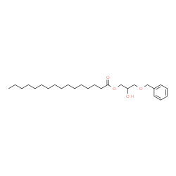ChemSpider 2D Image | 3-(Benzyloxy)-2-hydroxypropyl palmitate | C26H44O4