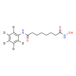 ChemSpider 2D Image | SAHA-d5 | C14H15D5N2O3