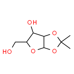ChemSpider 2D Image | 1,2-O-Isopropylidenepentofuranose | C8H14O5