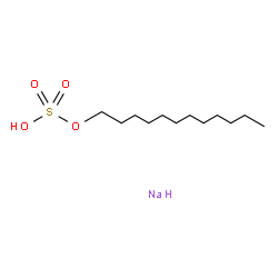 ChemSpider 2D Image | Dodecyl hydrogen sulfate - sodium (1:1) | C12H26NaO4S