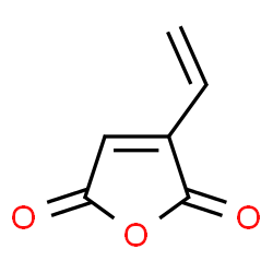 ChemSpider 2D Image | 3-Vinyl-2,5-furandione | C6H4O3
