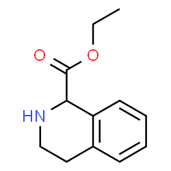 ChemSpider 2D Image | Ethyl 1,2,3,4-tetrahydro-1-isoquinolinecarboxylate | C12H15NO2