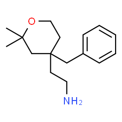 ChemSpider 2D Image | 2-(4-Benzyl-2,2-dimethyloxan-4-yl)ethan-1-amine | C16H25NO