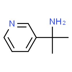ChemSpider 2D Image | 2-(3-Pyridinyl)-2-propanamine | C8H12N2