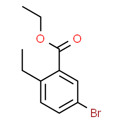 ChemSpider 2D Image | Ethyl 5-bromo-2-ethylbenzoate | C11H13BrO2