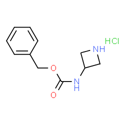 ChemSpider 2D Image | Benzyl N-(azetidin-3-yl)carbamate hydrochloride | C11H15ClN2O2