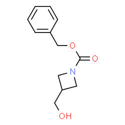 ChemSpider 2D Image | 1-Cbz-3-(hydroxymethyl)azetidine | C12H15NO3