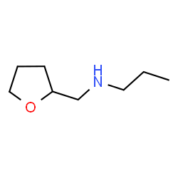 ChemSpider 2D Image | (OXOLAN-2-YLMETHYL)(PROPYL)AMINE | C8H17NO
