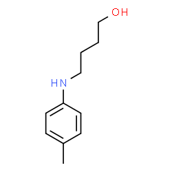 ChemSpider 2D Image | 4-[(4-Methylphenyl)amino]-1-butanol | C11H17NO