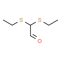 ChemSpider 2D Image | Bis(ethylsulfanyl)acetaldehyde | C6H12OS2
