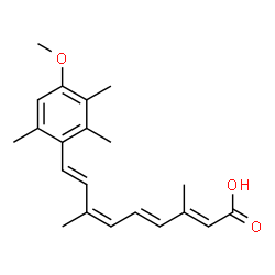 ChemSpider 2D Image | 9-cis-Acitretin | C21H26O3