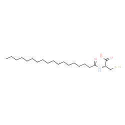 ChemSpider 2D Image | N-Stearoyl-L-cysteine | C21H41NO3S