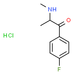 ChemSpider 2D Image | Flephedrone | C10H13ClFNO