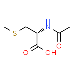 ChemSpider 2D Image | N-Acetyl-S-methyl-L-cysteine | C6H11NO3S