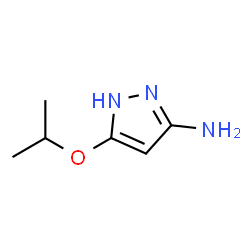 ChemSpider 2D Image | 5-Isopropoxy-1H-pyrazol-3-amine | C6H11N3O