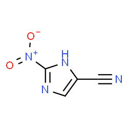ChemSpider 2D Image | 2-Nitro-1H-imidazole-4-carbonitrile | C4H2N4O2