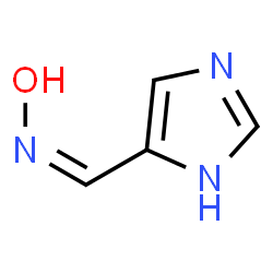 ChemSpider 2D Image | (Z)-N-Hydroxy-1-(1H-imidazol-4-yl)methanimine | C4H5N3O