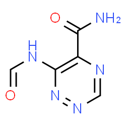 ChemSpider 2D Image | 6-Formamido-1,2,4-triazine-5-carboxamide | C5H5N5O2