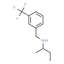ChemSpider 2D Image | N-[3-(Trifluoromethyl)benzyl]-2-butanamine | C12H16F3N