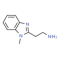 ChemSpider 2D Image | 2-(1-METHYL-1,3-BENZODIAZOL-2-YL)ETHANAMINE | C10H13N3