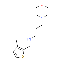 ChemSpider 2D Image | (3-Methyl-thiophen-2-ylmethyl)-(3-morpholin-4-yl-propyl)-amine | C13H22N2OS