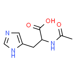 ChemSpider 2D Image | N-Acetyl-DL-histidine | C8H11N3O3