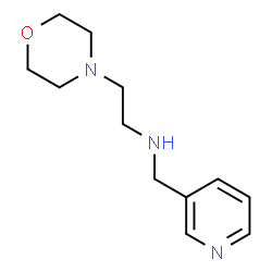 ChemSpider 2D Image | 2-morpholino-N-(pyridin-3-ylmethyl)ethanamine | C12H19N3O