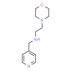 ChemSpider 2D Image | 2-morpholino-N-(pyridin-4-ylmethyl)ethanamine | C12H19N3O